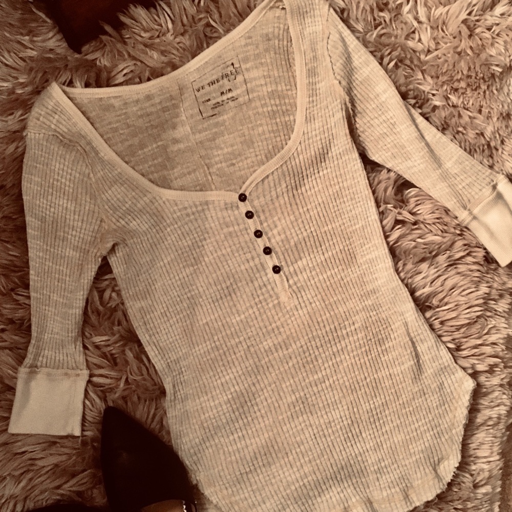 FREE PEOPLE MIDSLEEVE.